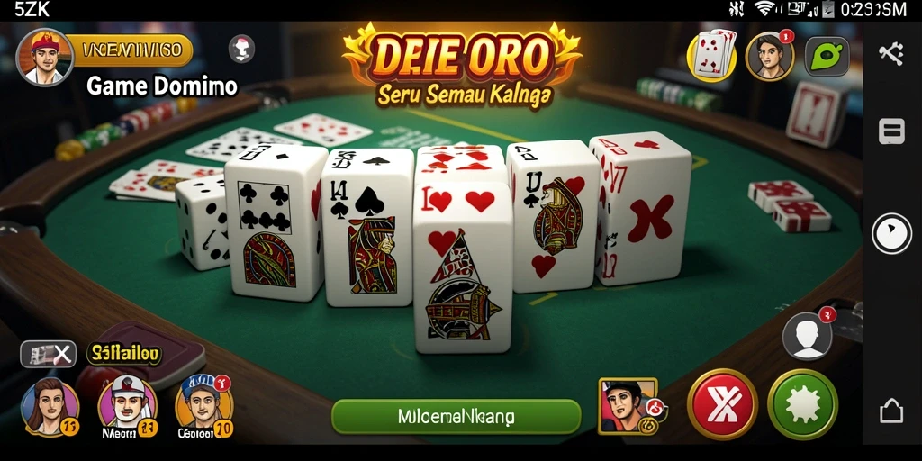 Tampilan gameplay seru dan kompetitif di 5ZK.