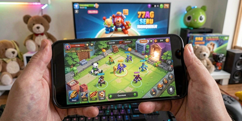 Tampilan gameplay utama 77AG yang menarik dan interaktif.