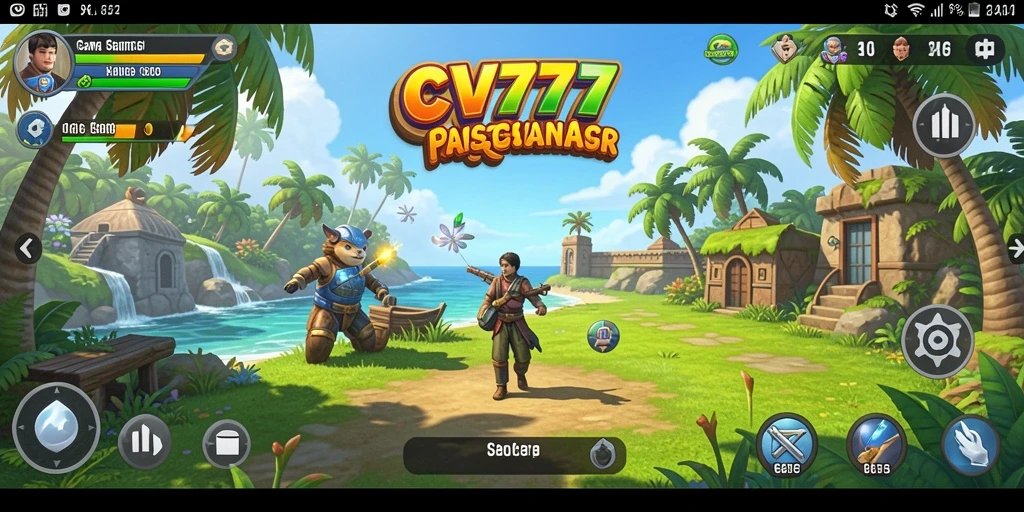 Tampilan gameplay seru dalam CV777 dengan grafis yang menarik.