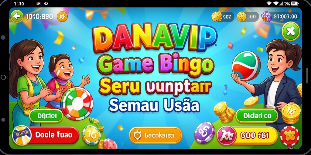 Tampilan gameplay seru dan interaktif dalam permainan Bingo.