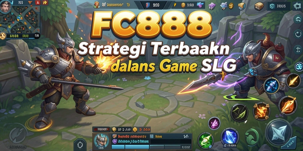 Screenshot gameplay FC888 yang menunjukkan strategi pertempuran mendalam.