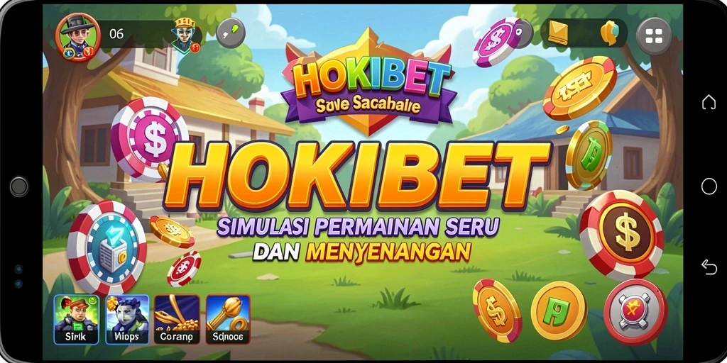 Tampilan gameplay HOKIBET yang menarik dan interaktif.