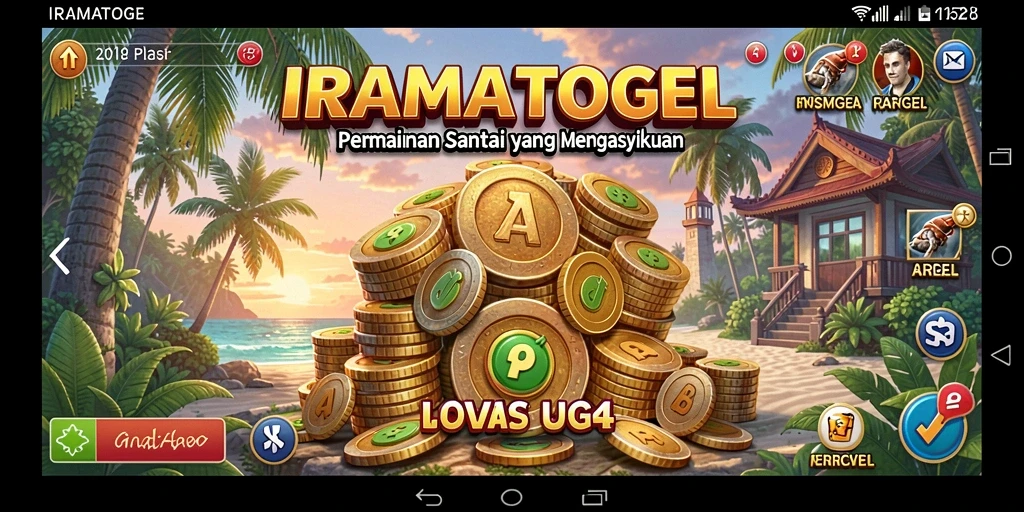 Screenshot gameplay IRAMATOGEL yang penuh warna dan mengasyikkan.