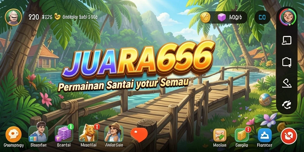Tampilan gameplay menarik dari JUARA666 yang seru dan menyenangkan.