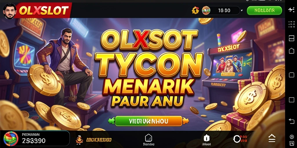 Tampilan gameplay menarik dari <strong>OLXSLOT</strong> yang menunjukkan elemen manajerial Tycoon.