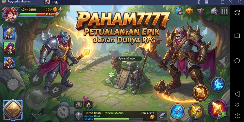 Tampilan menakjubkan dari gameplay PAHAM777 yang penuh petualangan.