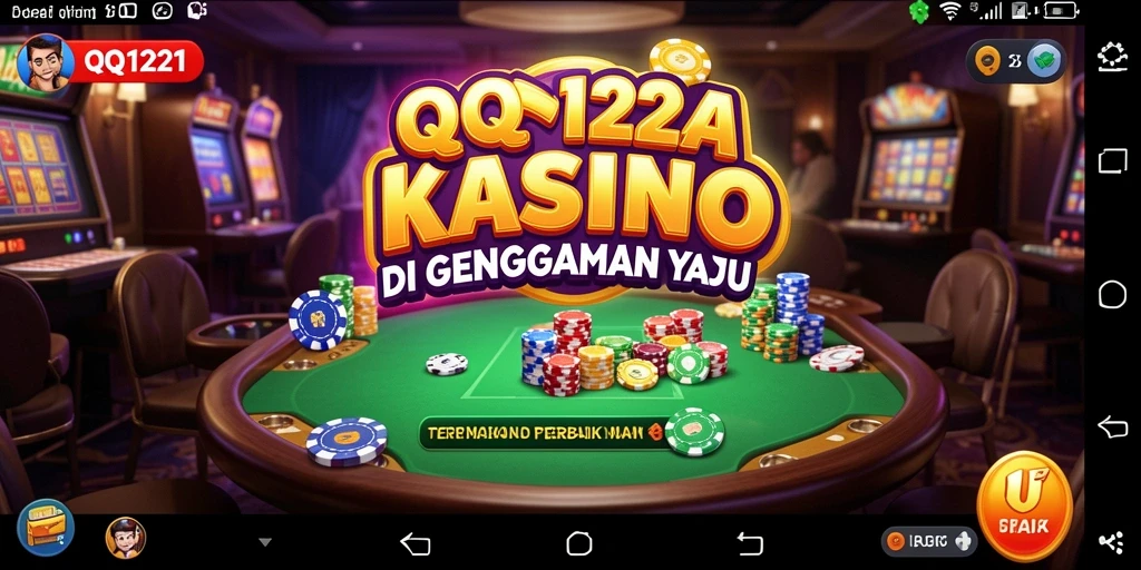Tampilan menarik dari gameplay Kasino di QQ1221.