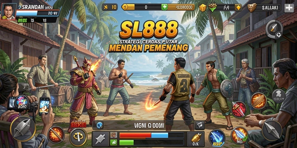 Tampilan gameplay SL888 yang menakjubkan dan strategis.