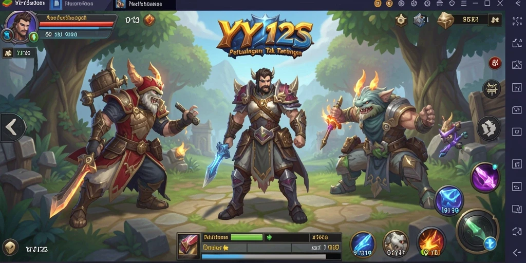Tampilan menarik dari gameplay seru di <strong>YY123</strong>.